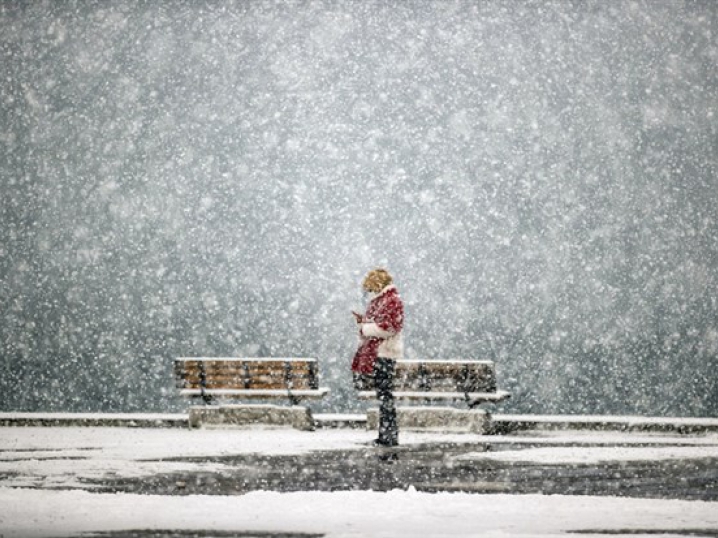 Fotoğraflarla İstanbul'da kar yağışı