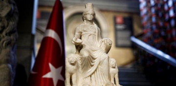 Kybele heykeli 60 yıl sonra Türkiye'de