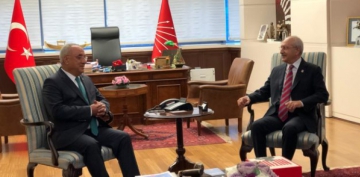 DSP Genel Başkanı Aksakal’dan, Kılıçdaroğlu’na ziyaret