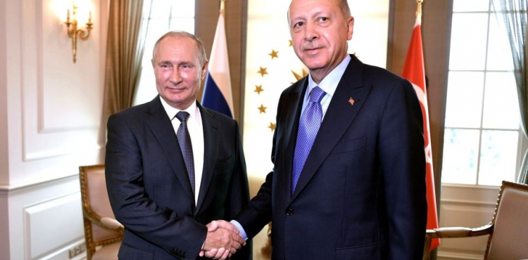 Erdoğan, Putin'le Suriye'yi görüştü