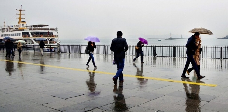 İstanbul’a tekrar yağış geliyor