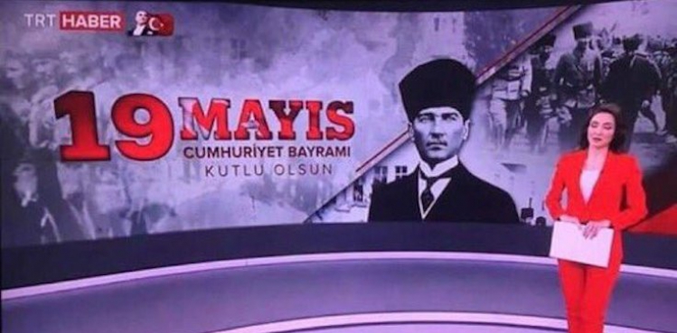 TRT fena karıştırdı: 19 Mayıs Cumhuriyet Bayramı!