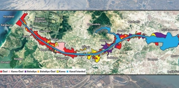 İşte Kanal İstanbul’un mülkiyet haritası