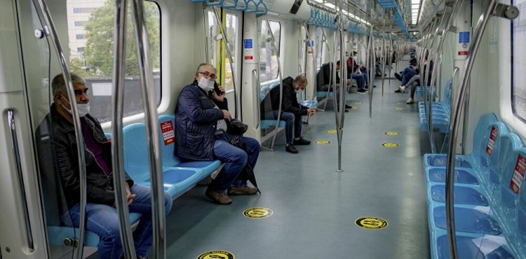 İstanbul'da toplu taşımada yeni koronavirüs önlemleri