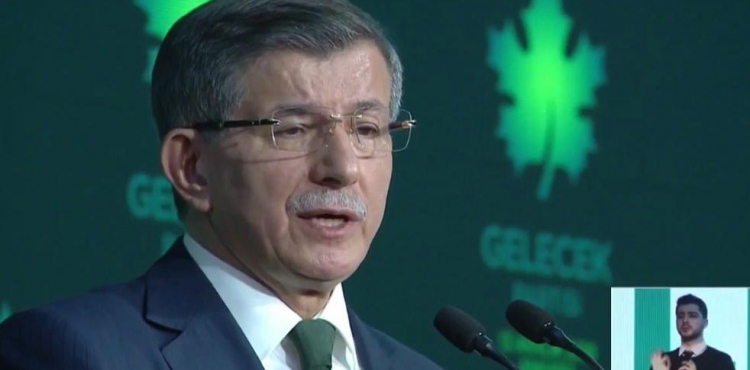 Davutoğlu partisini ilan etti: Gelecek Partisi