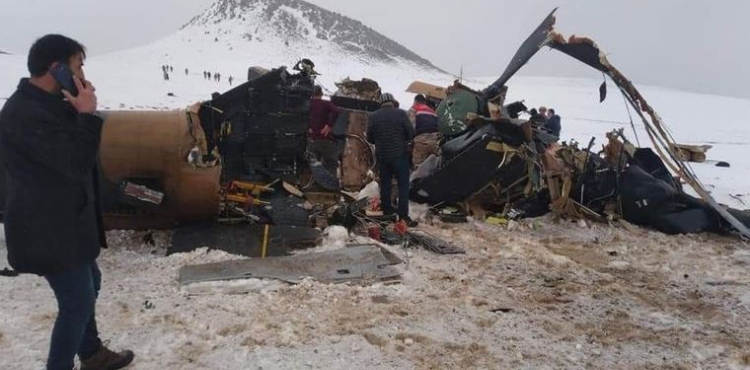 Helikopter kazasına ilişkin 'ilk incelemenin' sonucu geldi