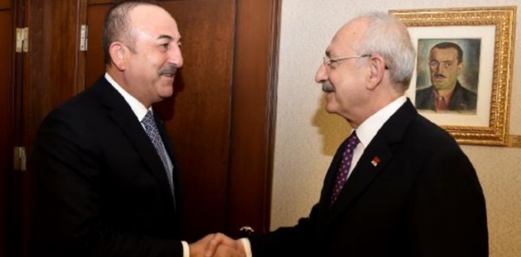 Çavuşoğlu’ndan CHP’ye 'Libya tezkeresi' ziyareti