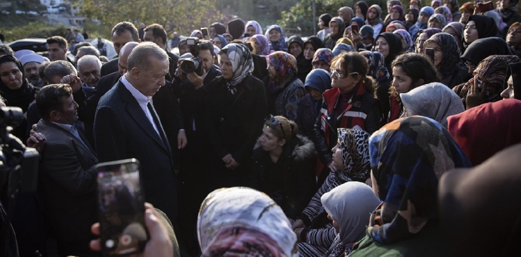 Cenazede Erdoğan'a açık açık söyledi: Kardeşim 'gaz kaçağı var, bizi patlatacaklar' demiş