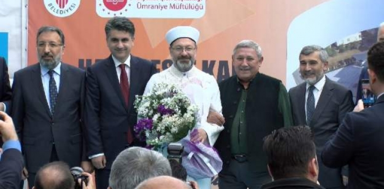 Diyanet İşleri Başkanı Erbaş: Camisi olmayan mahalle kalmamalı